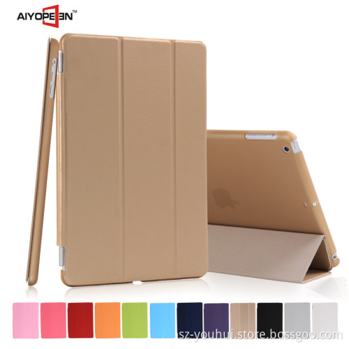 manufactory fabrication Cases Smart Cover With Automatic Sleep & Wake up PU Leather Flip Case for ipad mini 1/2/3